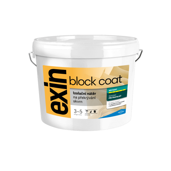 Засіб від Плям на Стінах ⚡ EXIN Block Coat