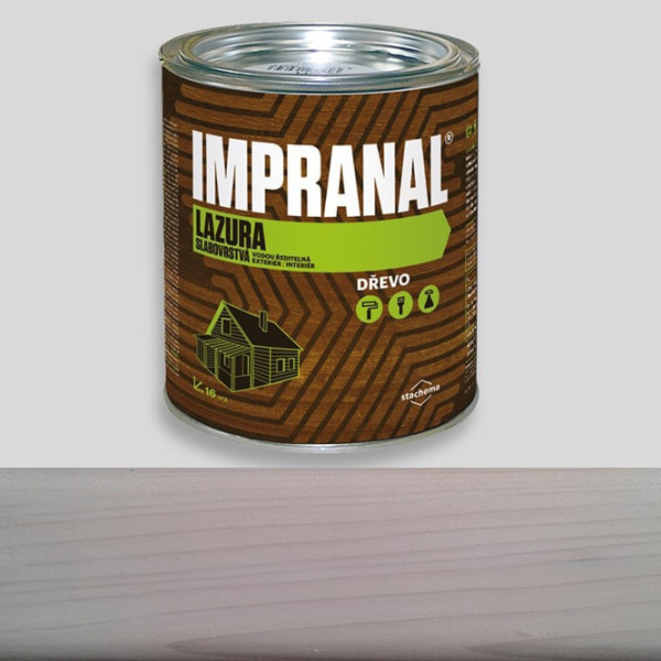 Лазурний лак для дерева IMPRANAL білий